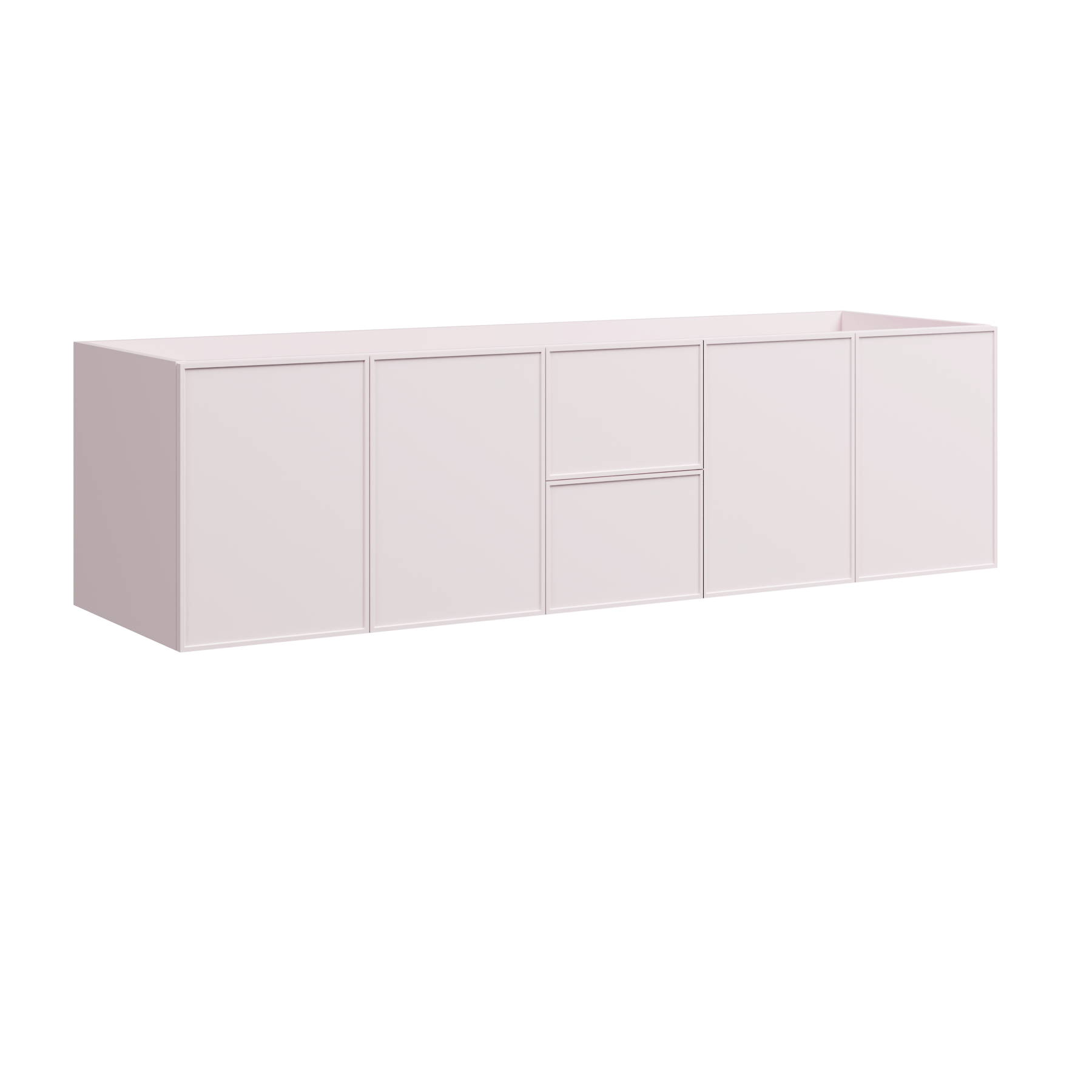 Timberline Natick 72" x 21" x 20" Wall Mounted Double Vanity by Timberline