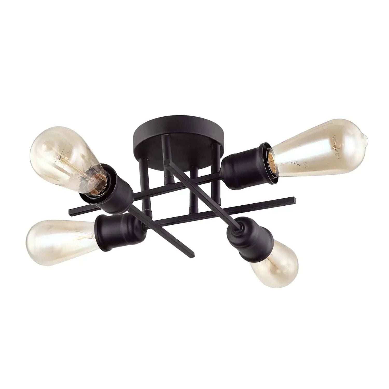 Dainolite 4 Light Incandescent Semi Flush Mount by Dainolite