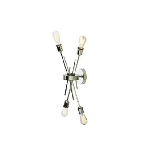 burnished chrome wall mount