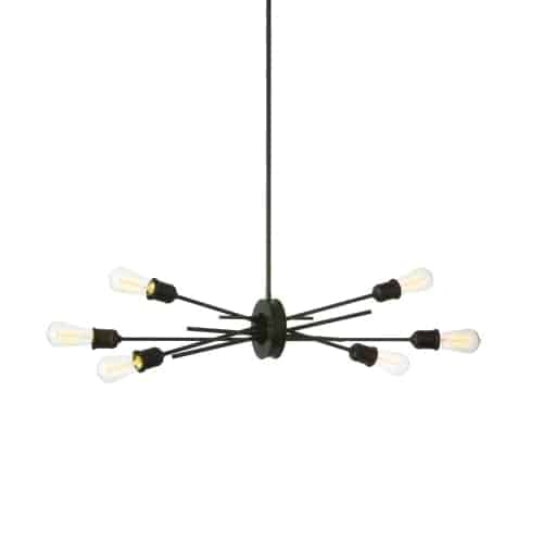 Dainolite 6 Light Incandescent Horizontal Pendant by Dainolite