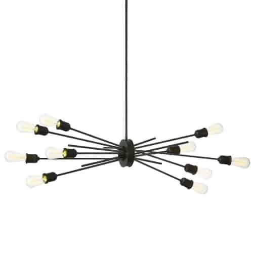 Dainolite 10 Light Incandescent Horizontal Pendant by Dainolite