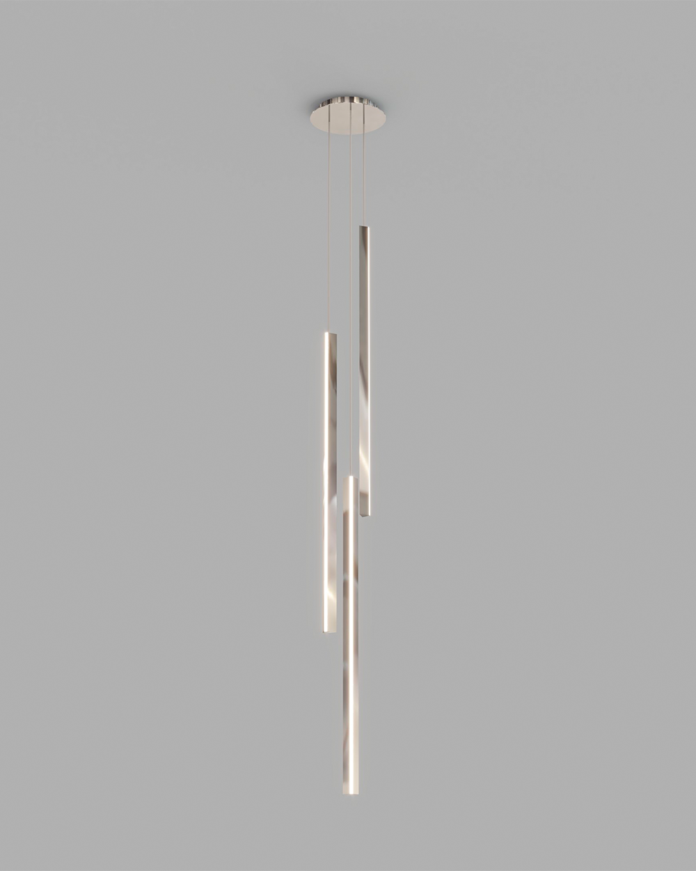 chrome chandelier