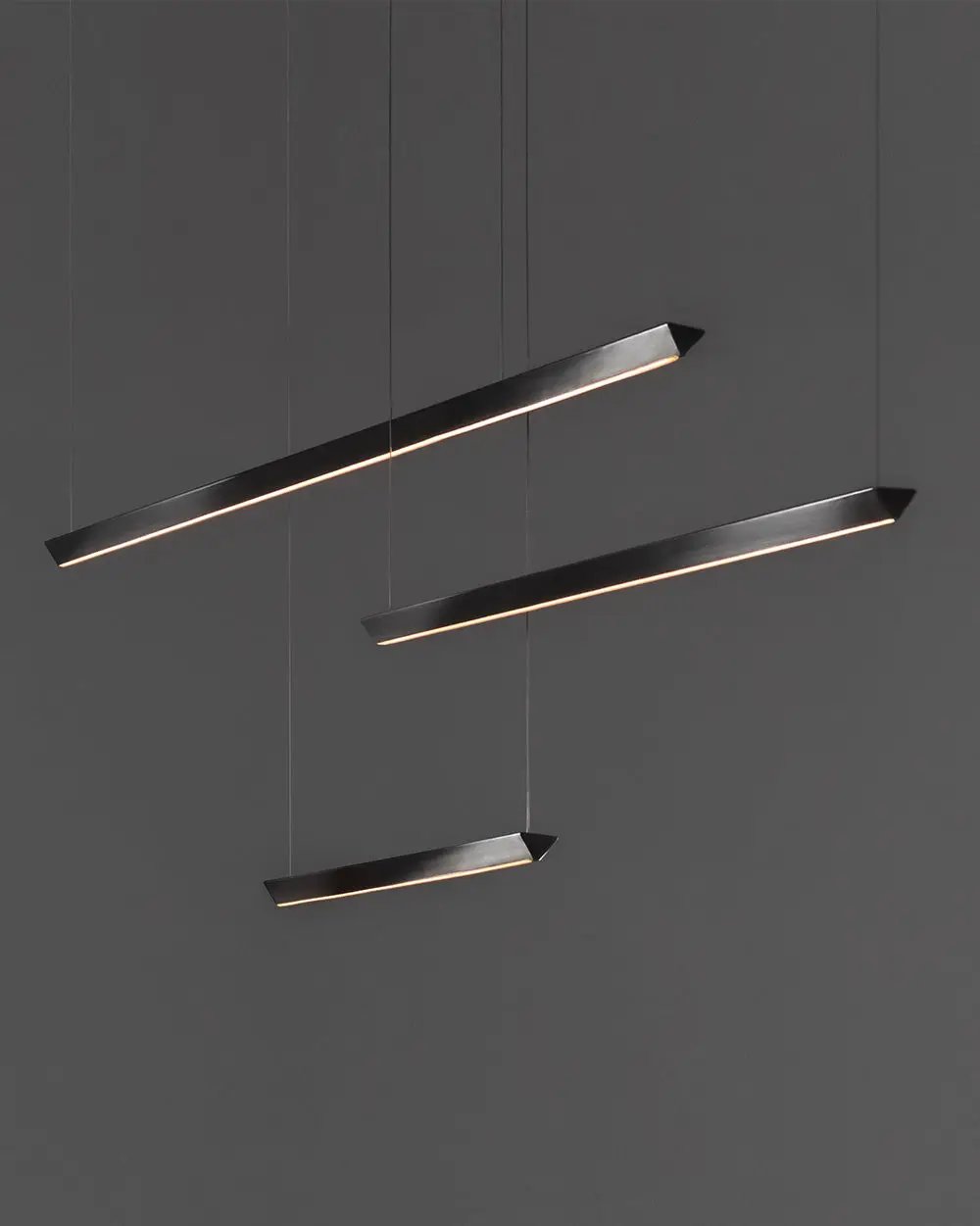 dark matt chandelier