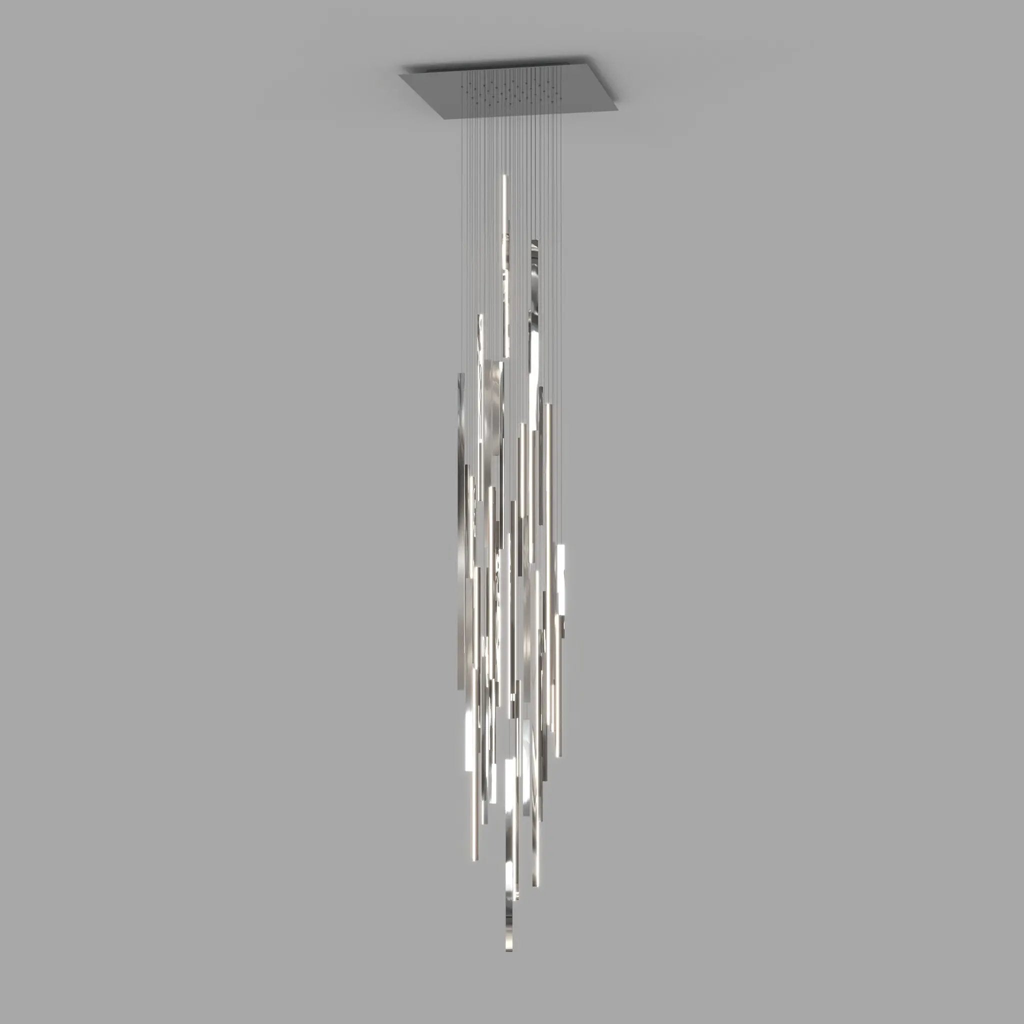chrome chandelier