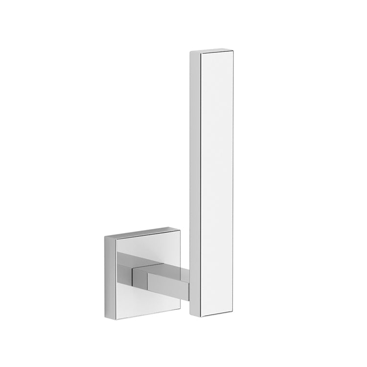 polished chrome toilet paper holder