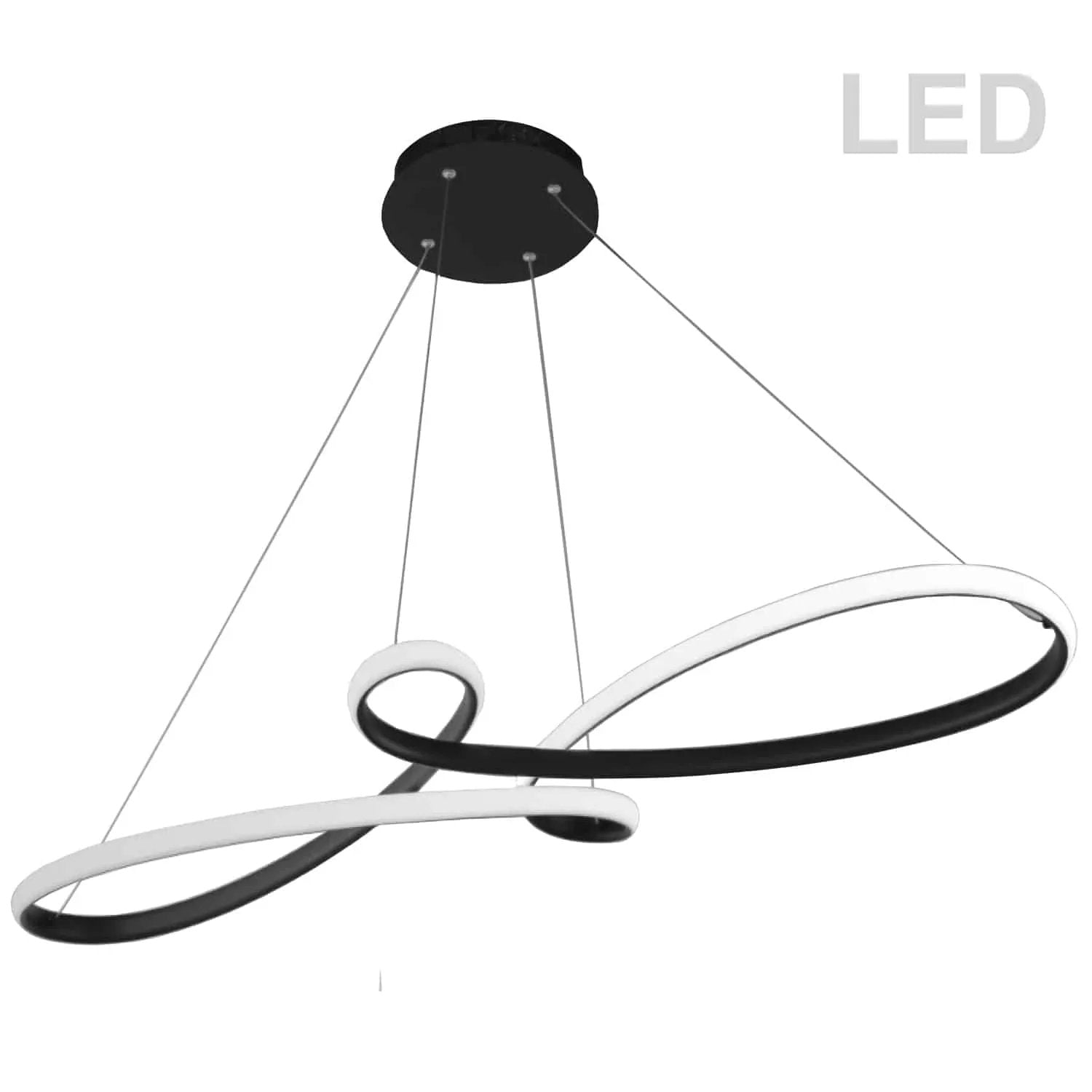 Dainolite 50W Horizontal Pendant with White Silicone Diffuser by Dainolite