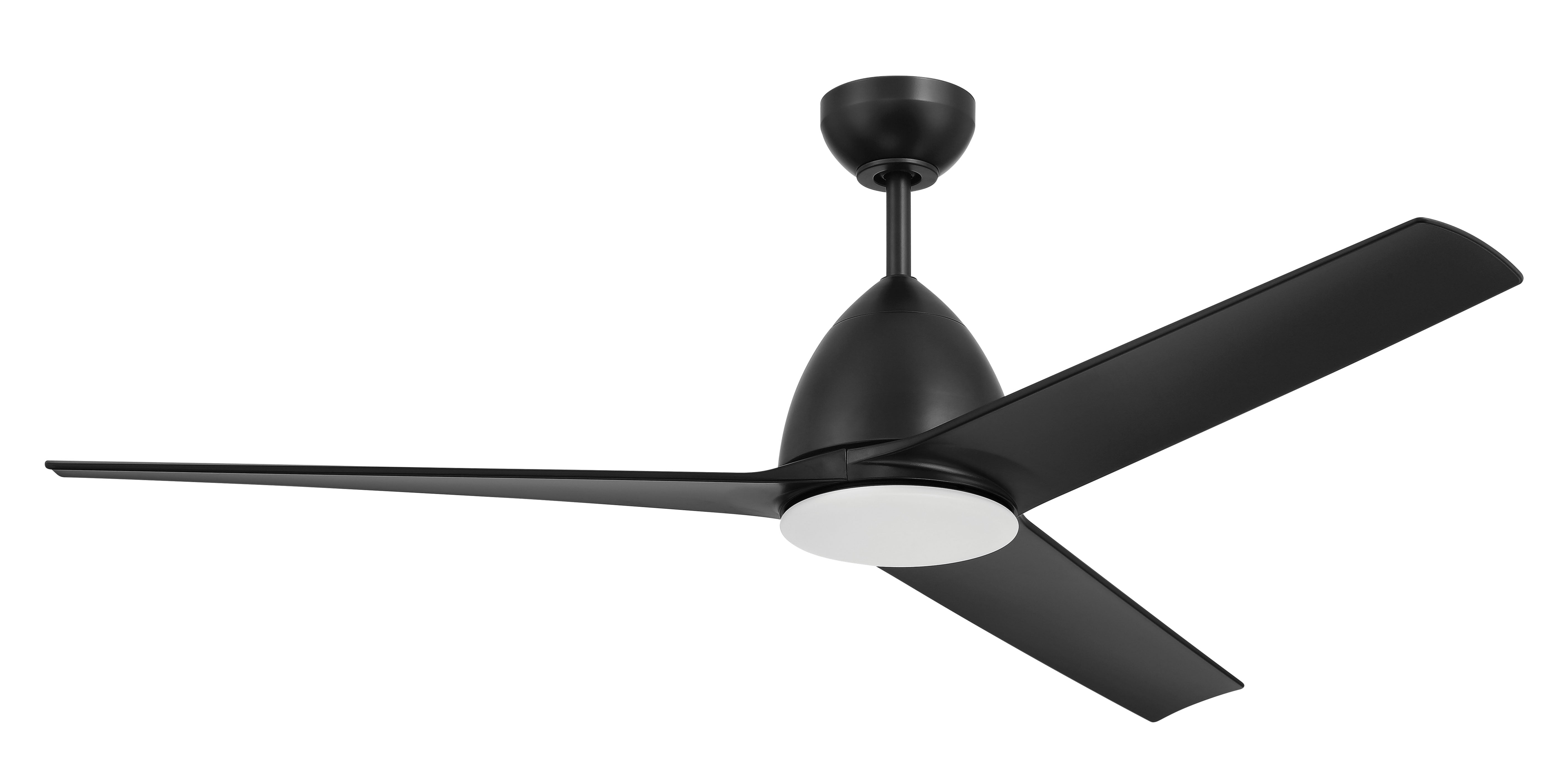 flat black ceiling fans