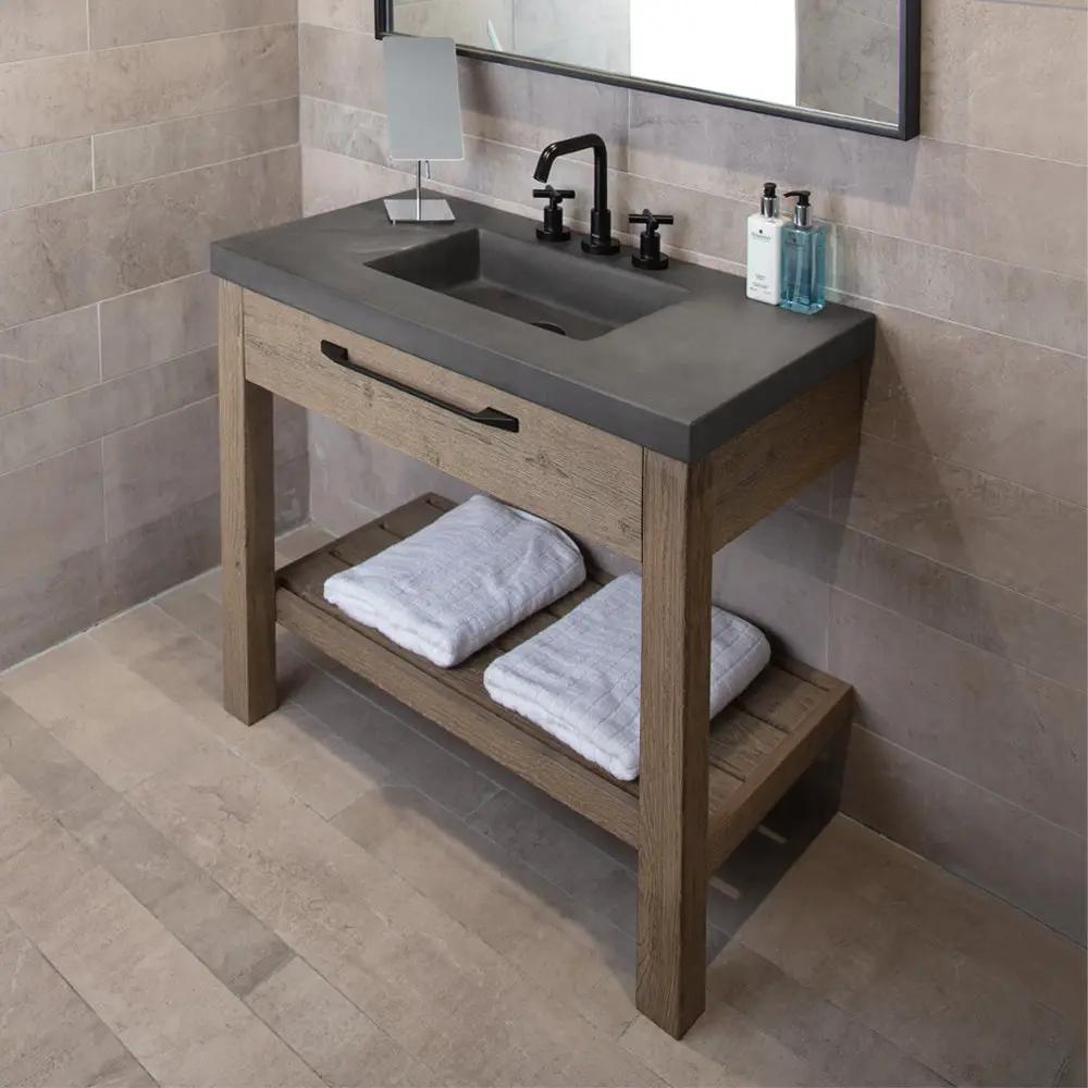 driftwood vanity