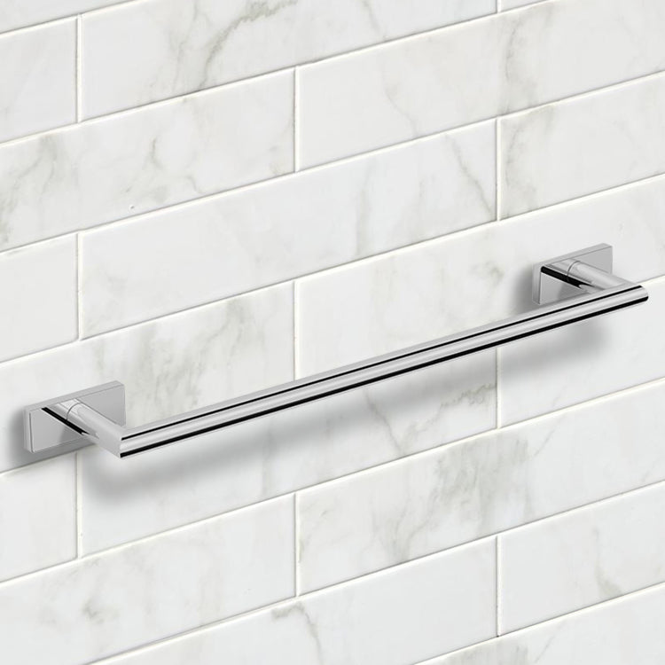 chrome towel bar