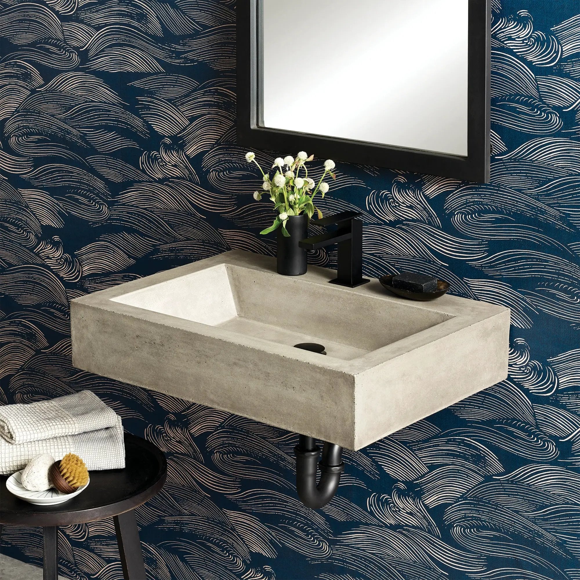 ash bathroom sink