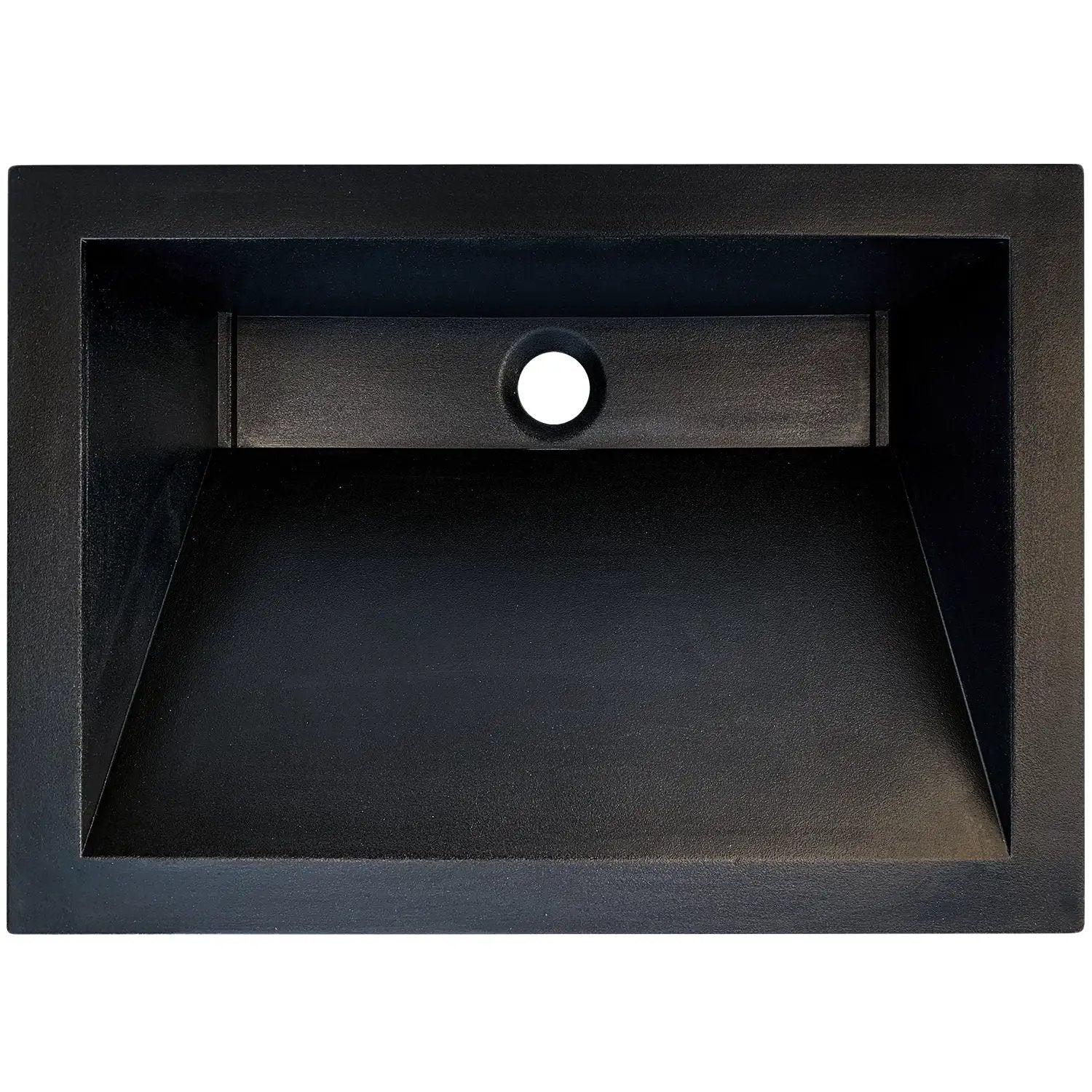 Linkasink Henry Concrete Rectangle Sloped Drop-in Sink 21" by Linkasink
