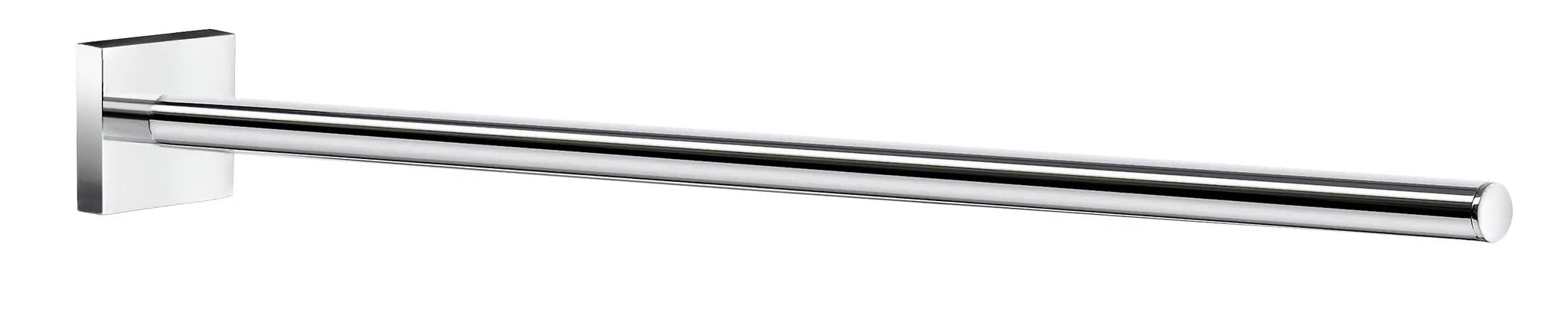 polished chrome towel rail