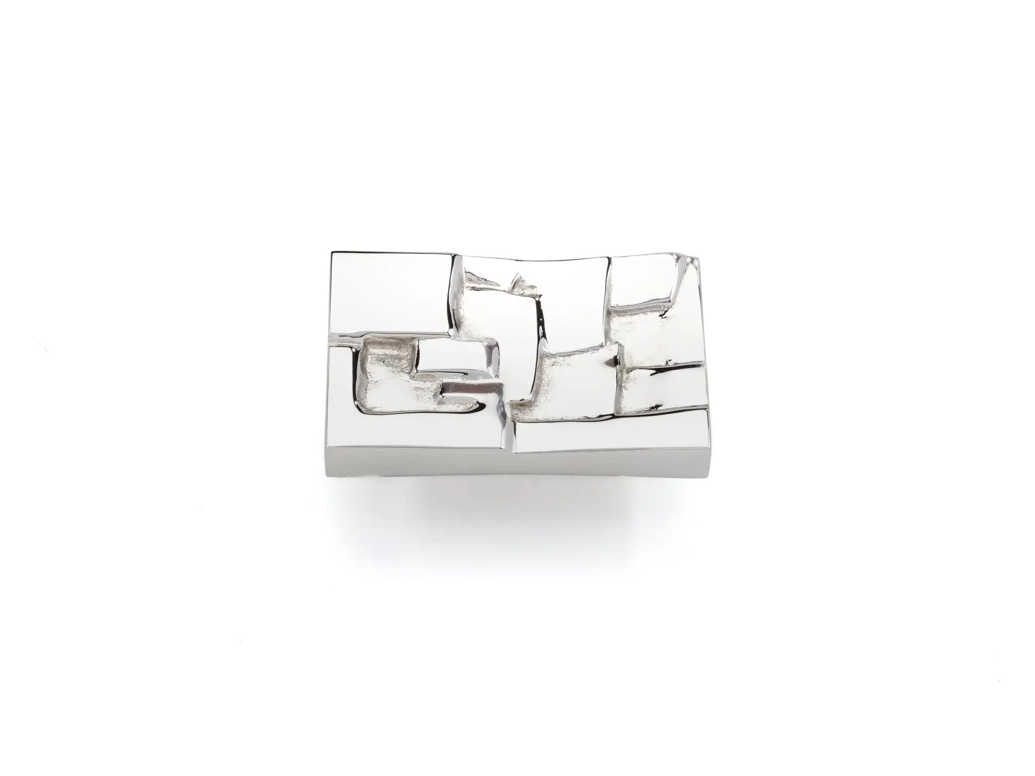 polished nickel knob