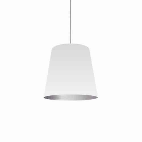 white and silver pendants