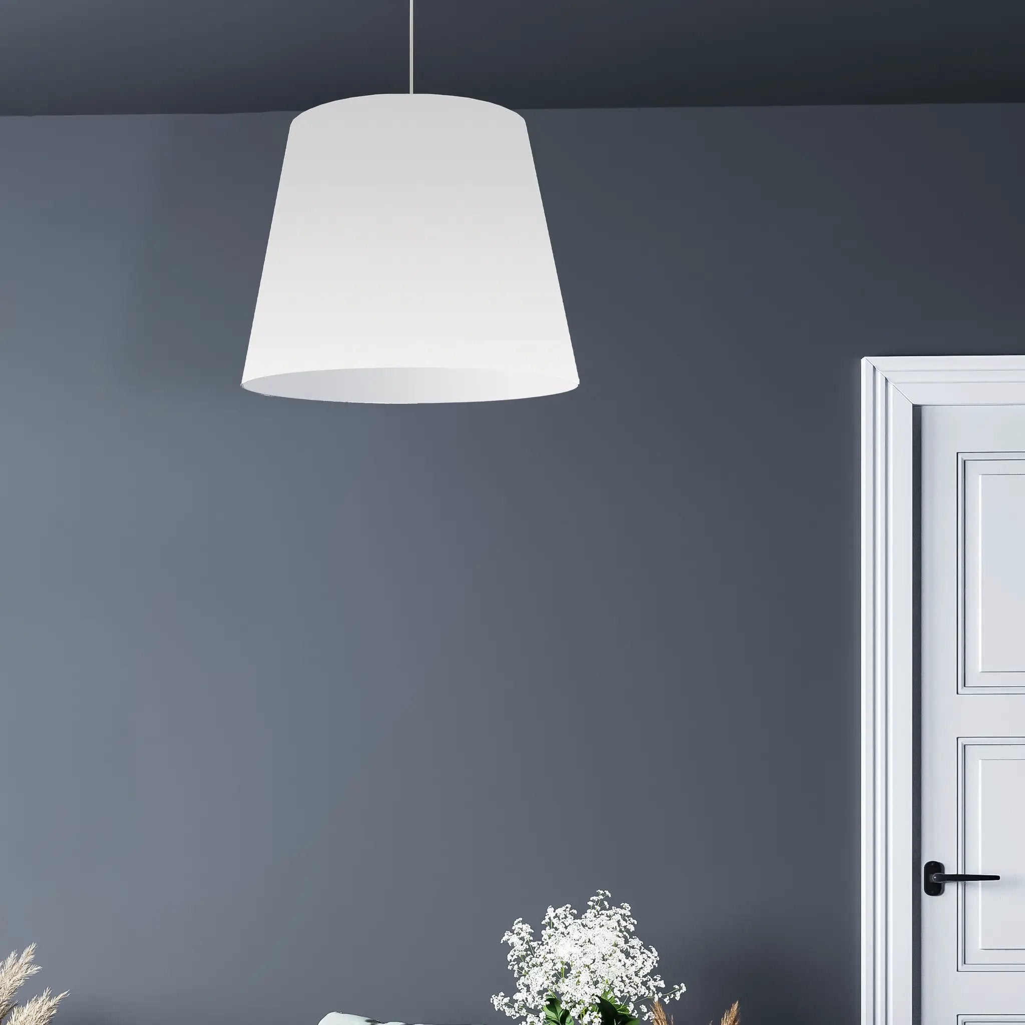 white pendants