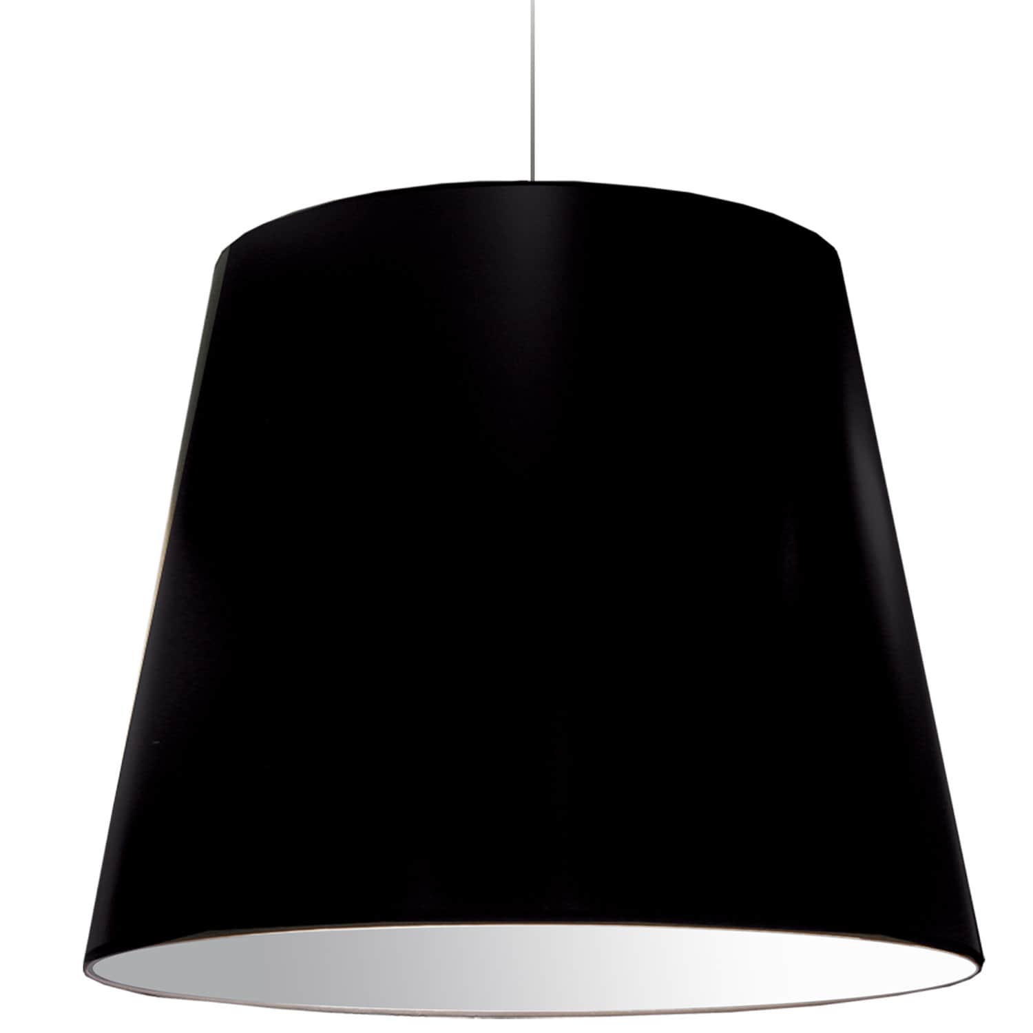 black pendant light