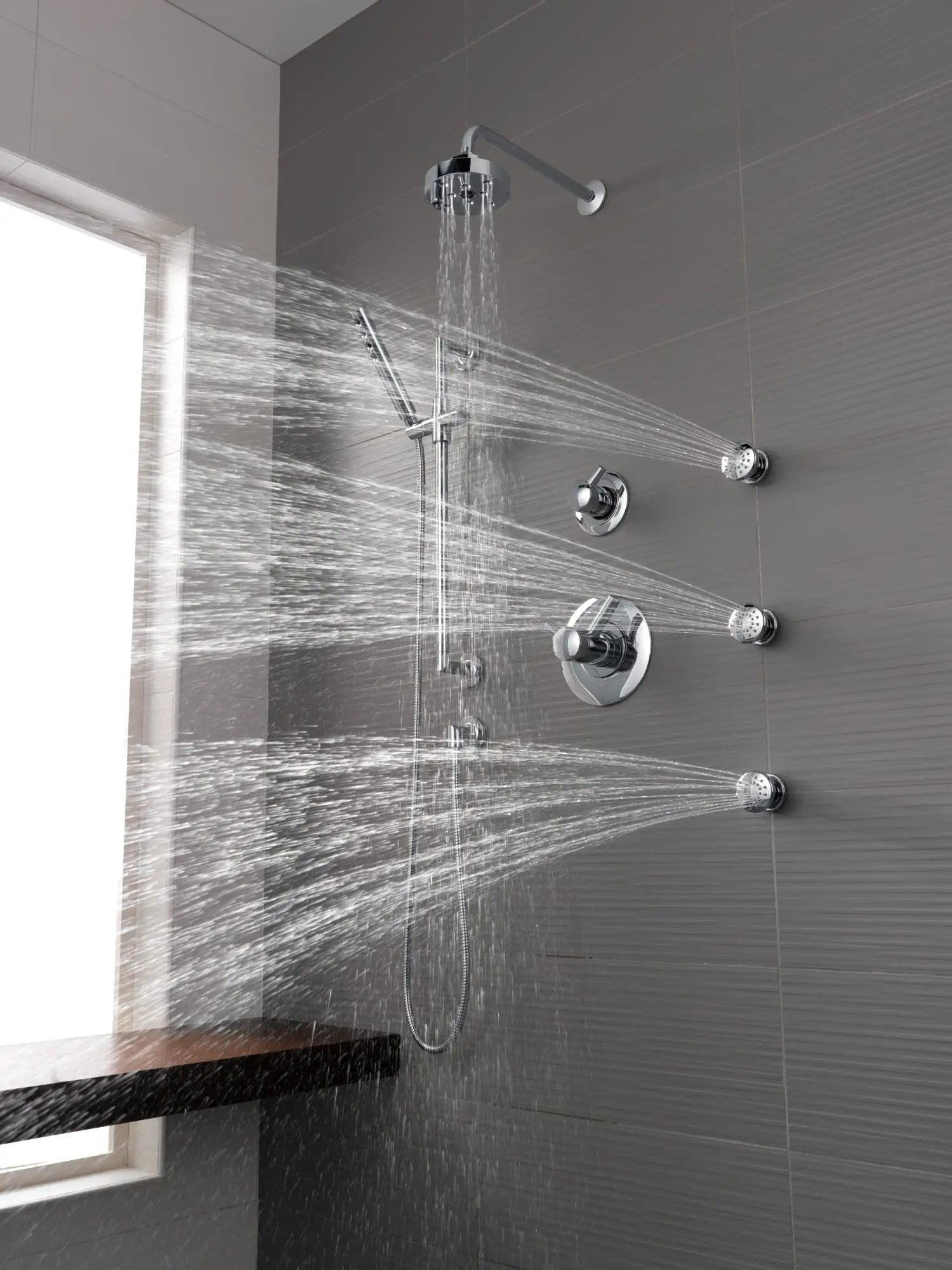 chrome diverter trim