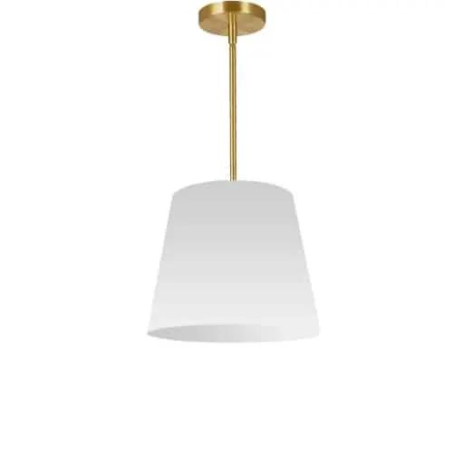 Dainolite 1 Light Oversized Drum Pendant by Dainolite