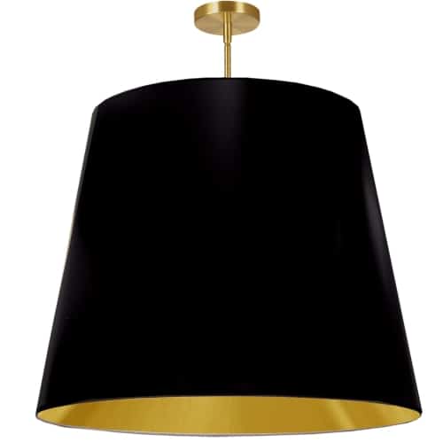 Dainolite 1 Light Oversized Drum Pendant - X-Large by Dainolite