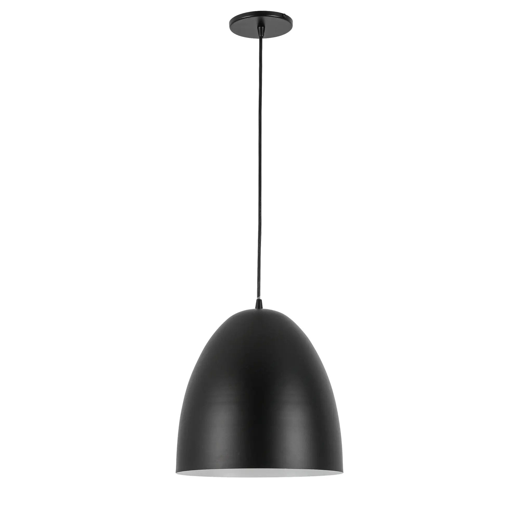 matte black pendants