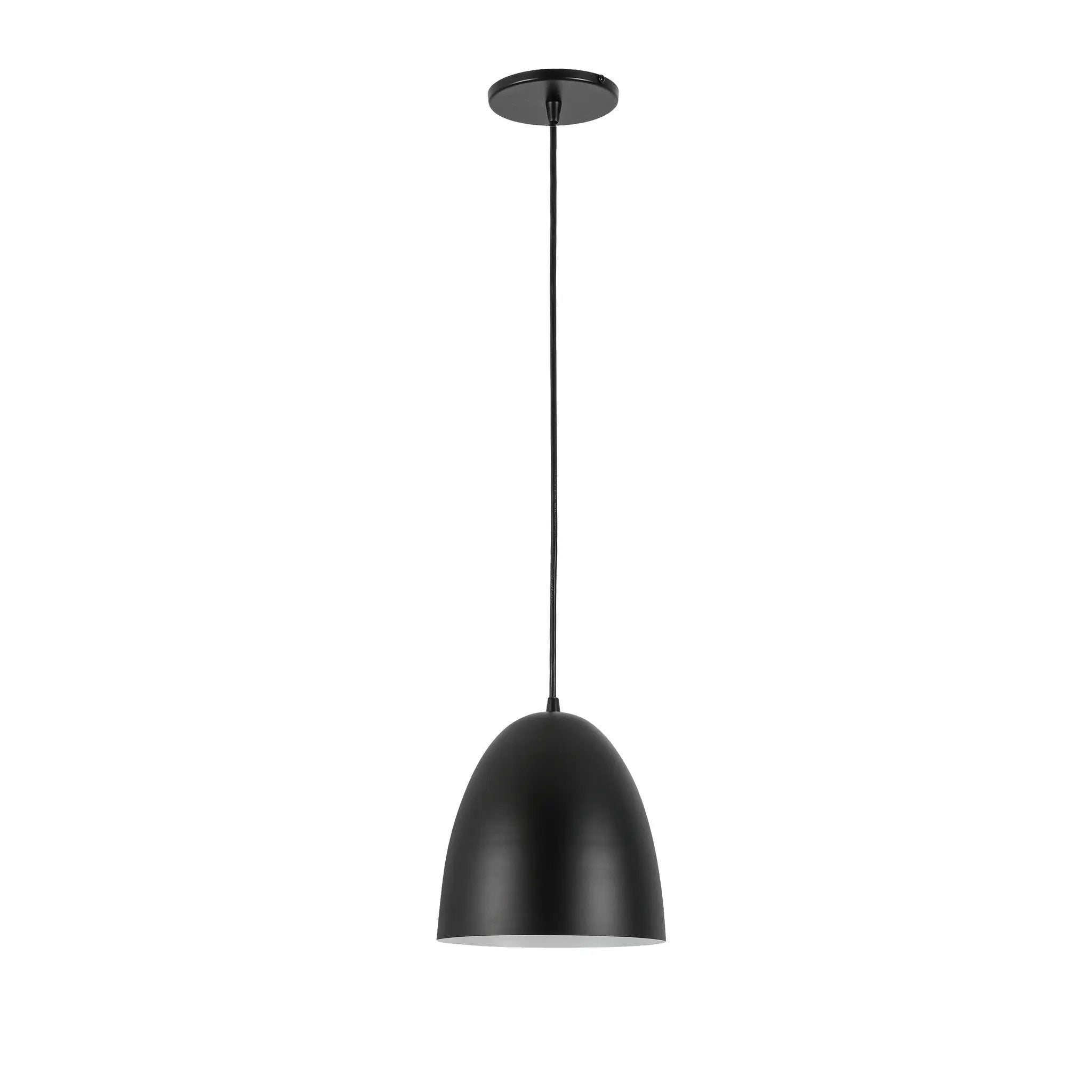 matte black pendants
