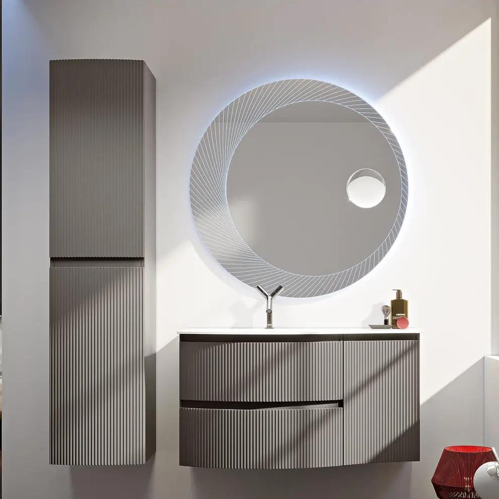 oak bleached vanity