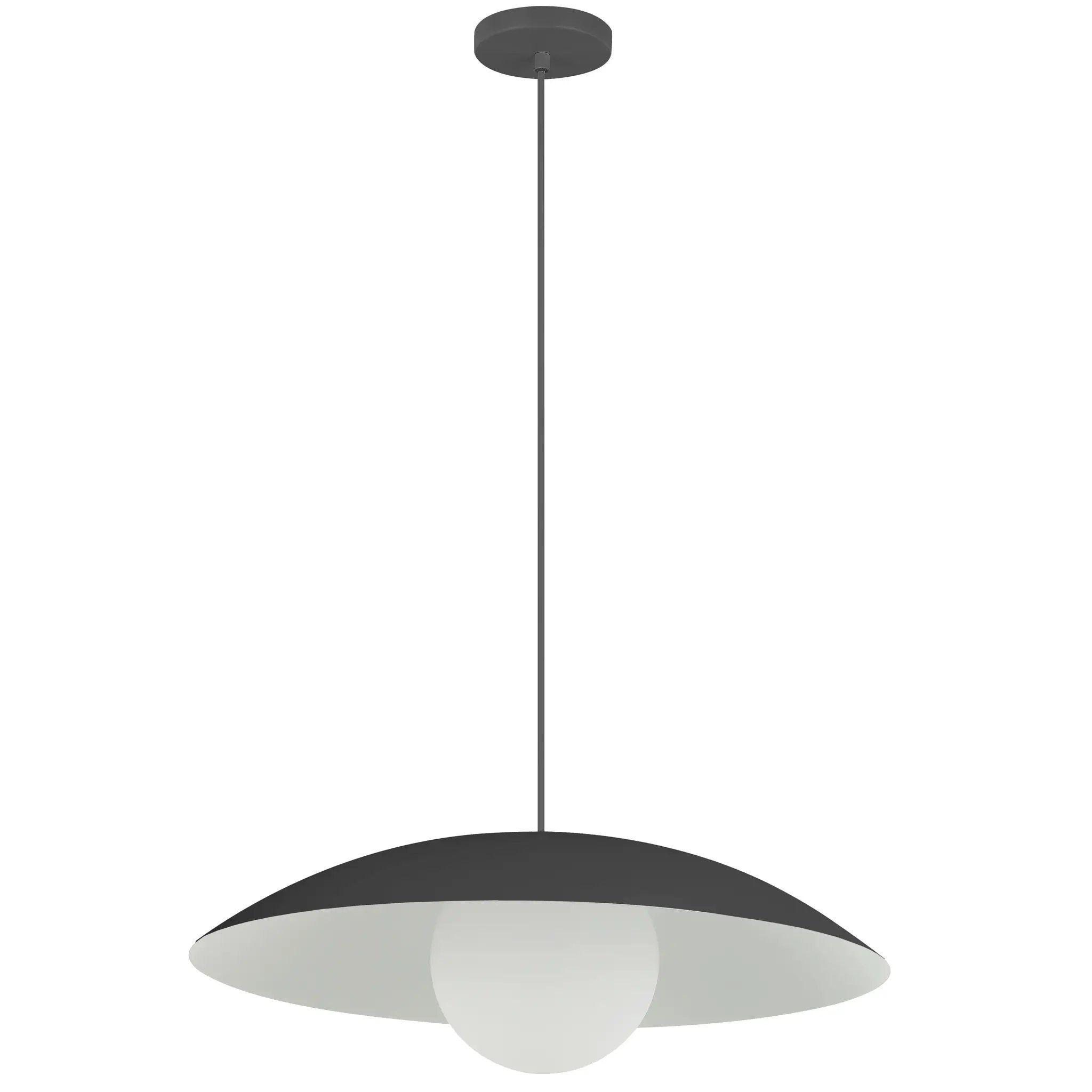 matte black pendant light