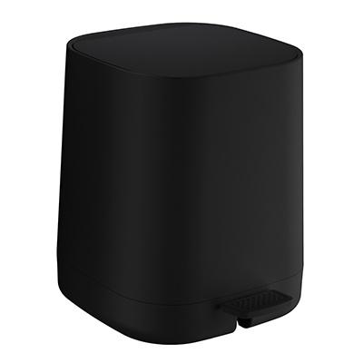 black pedal bin