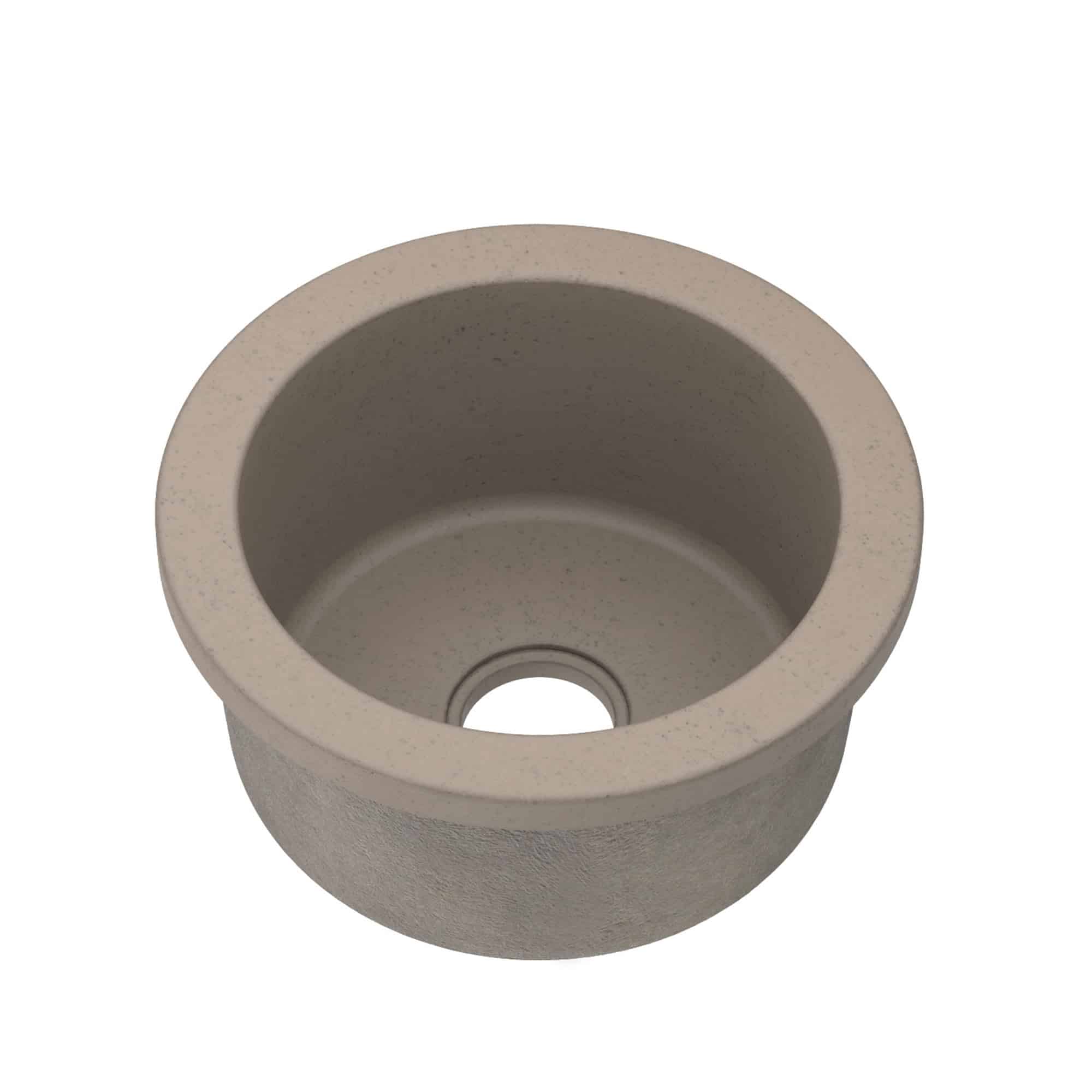 Native Trails Olivos 16" Bar and Prep Nativestone Concrete Sink