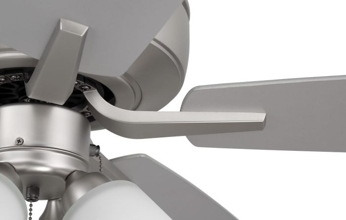 brushed nickel ceiling fans