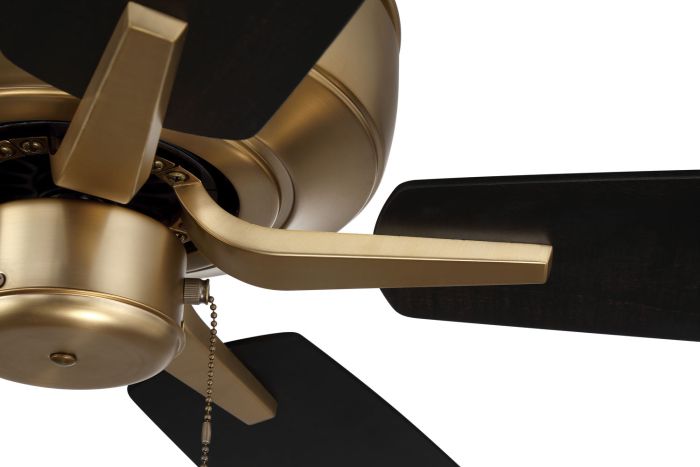 satin brass ceiling fans