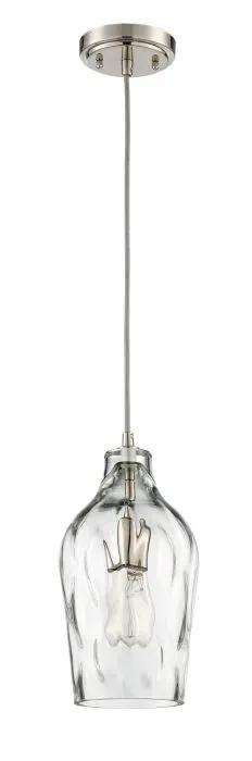 Craftmade 6.63" 1 Light Mini Pendant - Brushed Polished Nickel by Craftmade