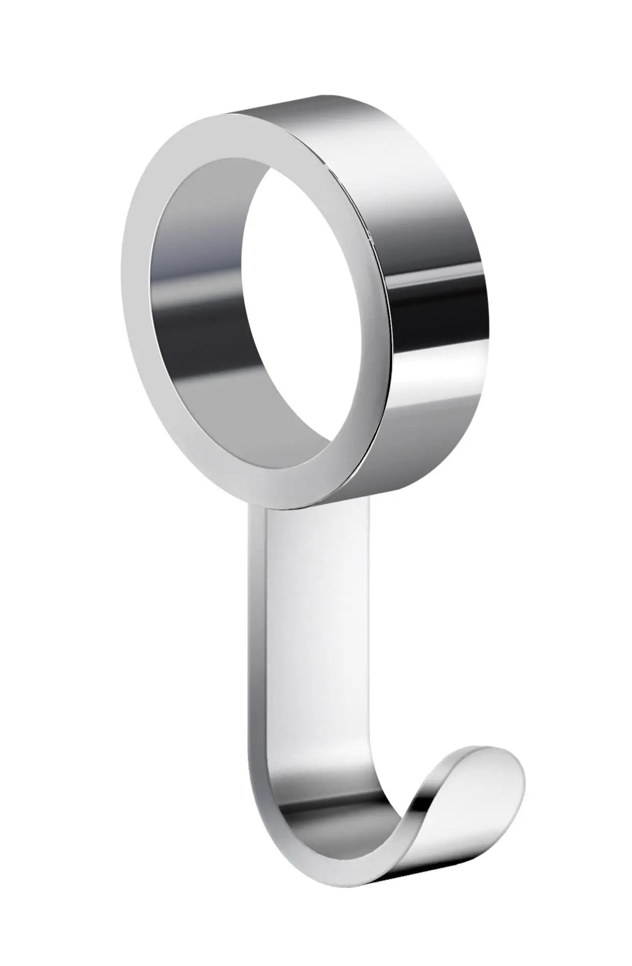 chromed stainless steel grab bar