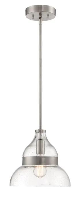 brushed polished nickel pendants