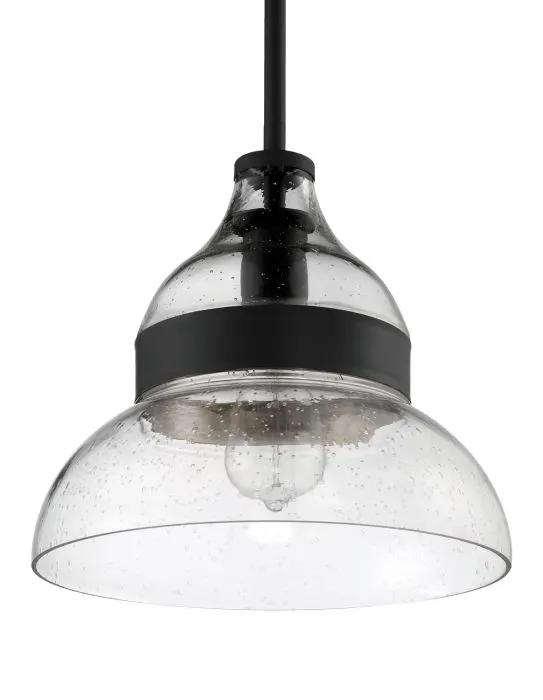 flat black pendants