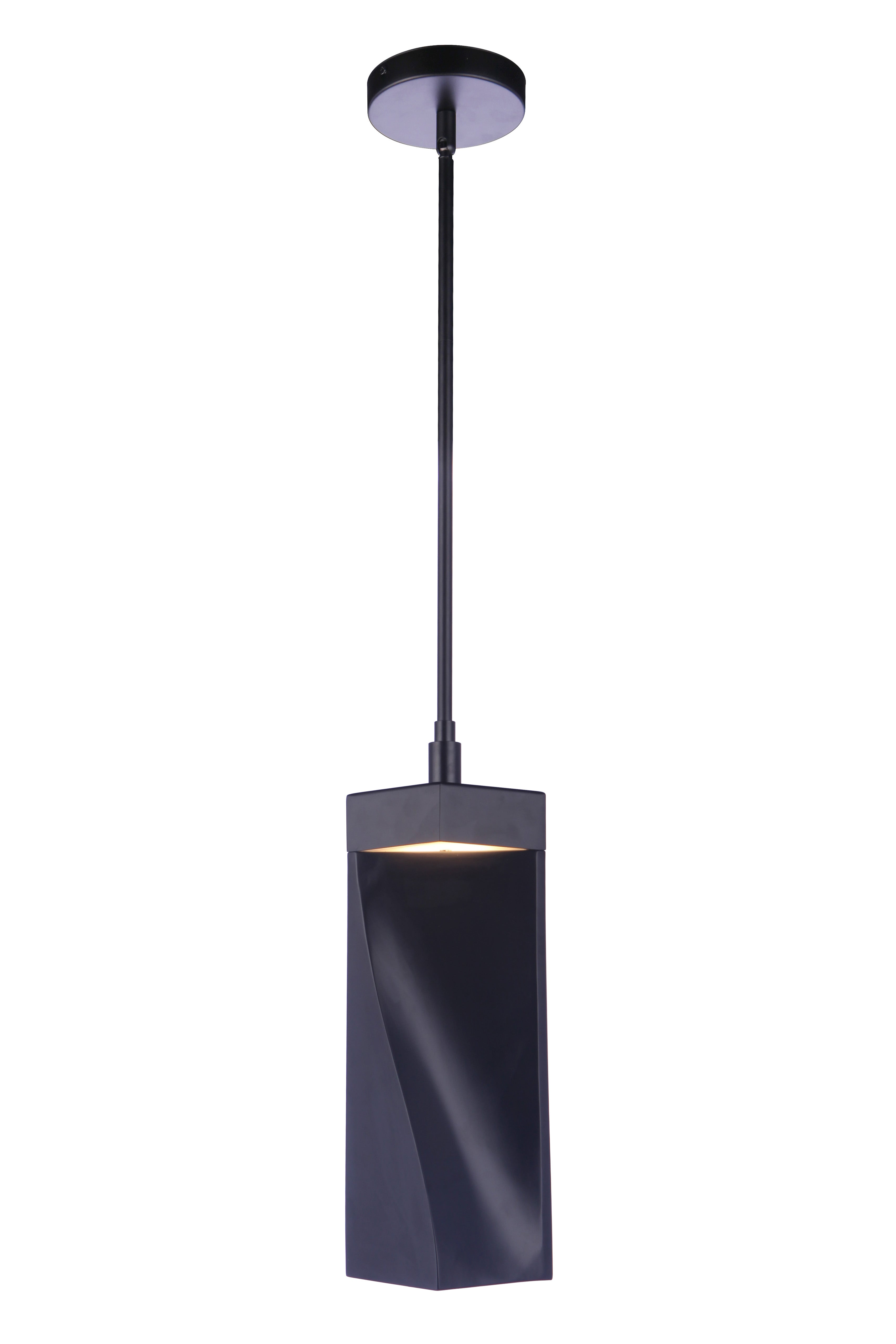 flat black pendants