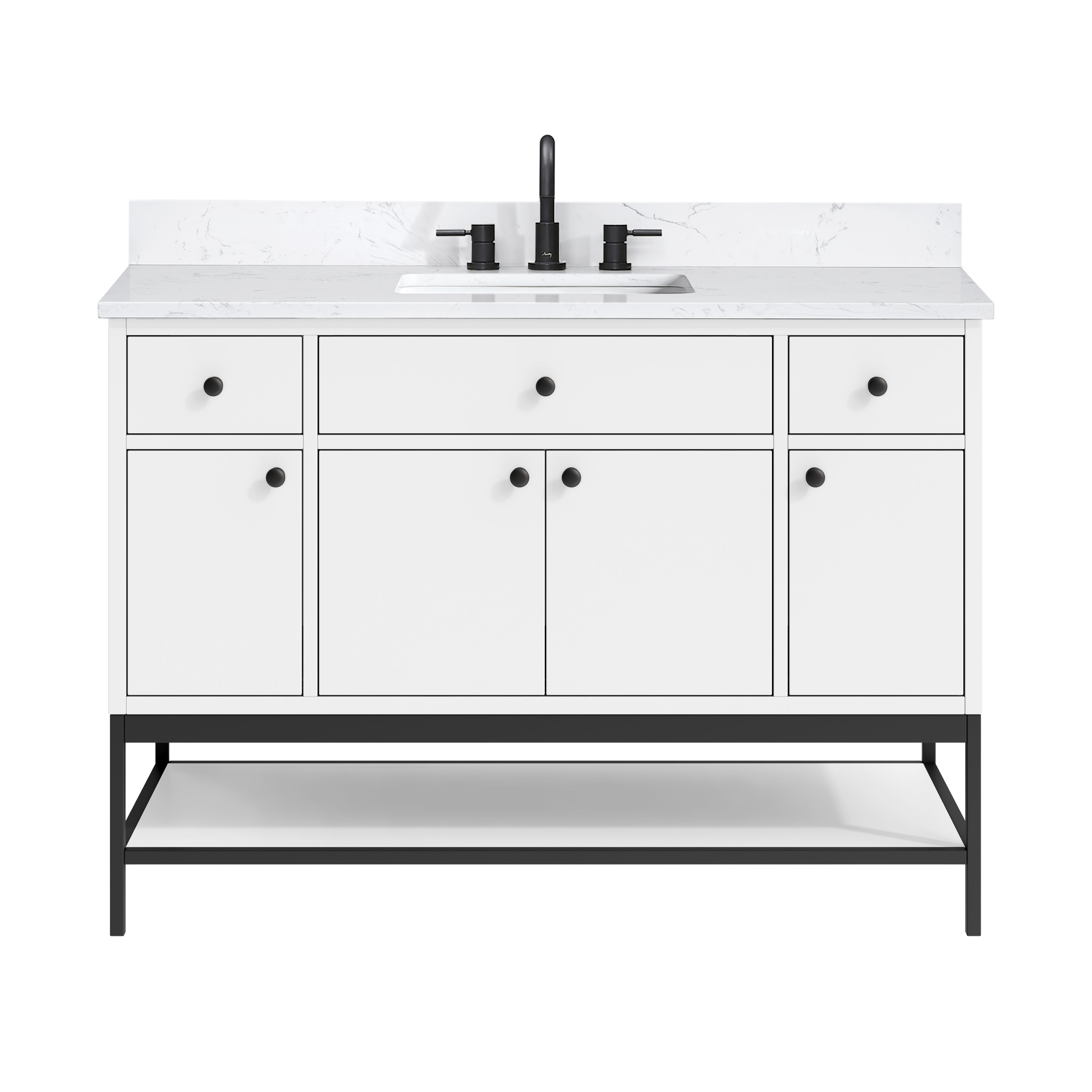 Avanity Paisley 48 Inch Vanity Set