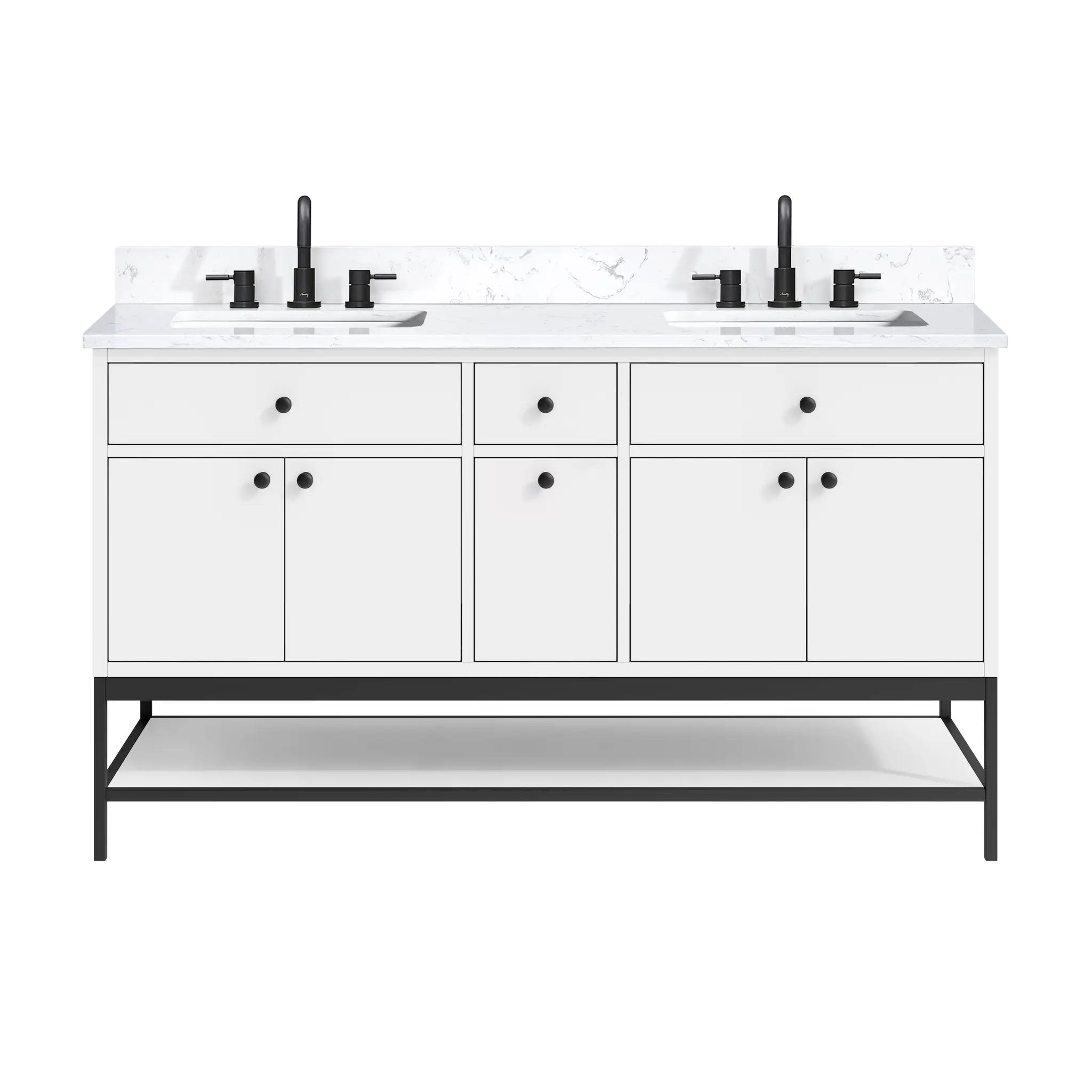 Avanity Paisley 60 Inch Vanity Set by Avanity
