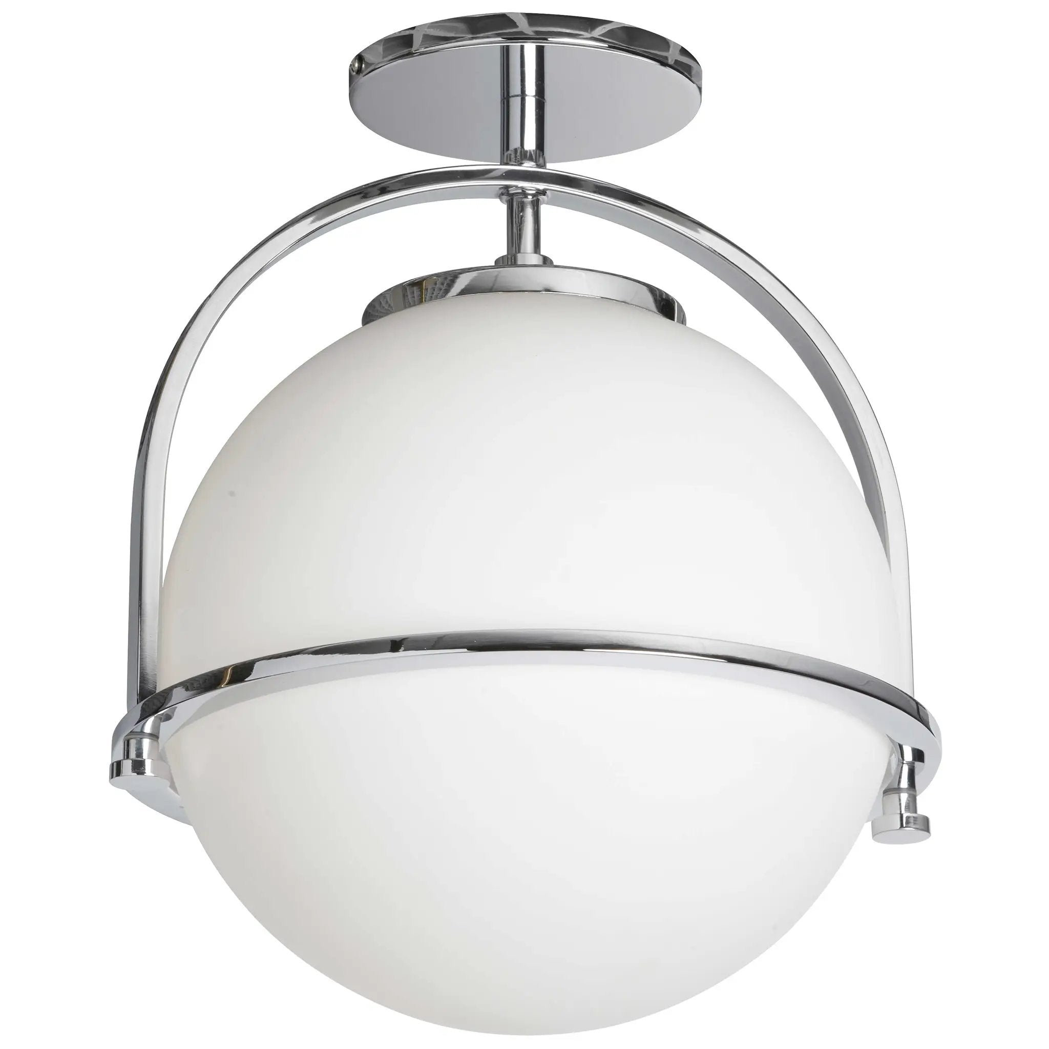 polished chrome flush mount