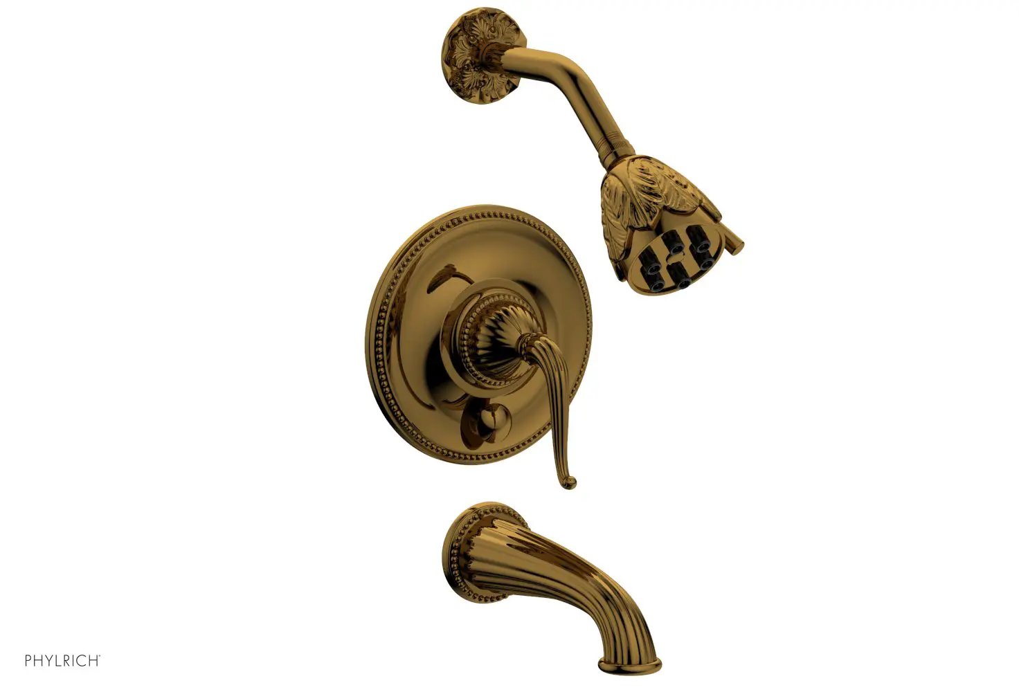 Phylrich GEORGIAN & BARCELONA Pressure Balance Tub and Shower Set by Phylrich