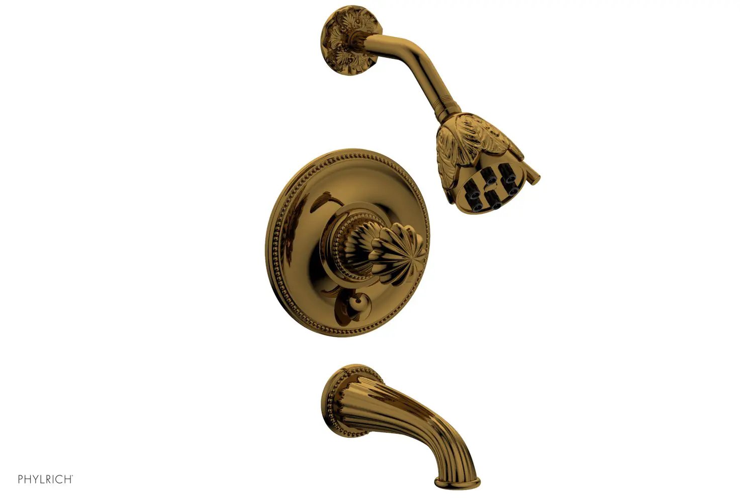 Phylrich GEORGIAN & BARCELONA Pressure Balance Tub and Shower Set by Phylrich