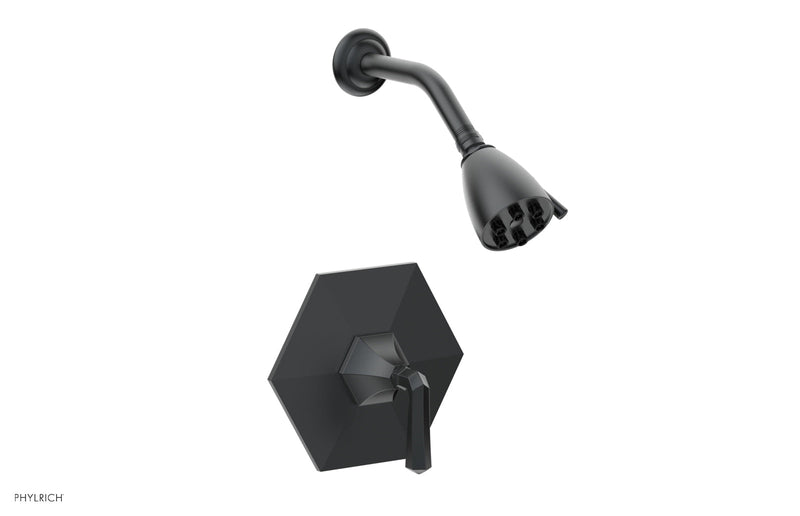 Phylrich LE VERRE & LA CROSSE Pressure Balance Shower Set - Lever Handle