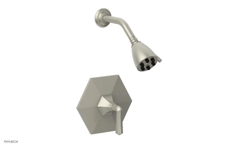 Phylrich LE VERRE & LA CROSSE Pressure Balance Shower Set - Lever Handle by Phylrich