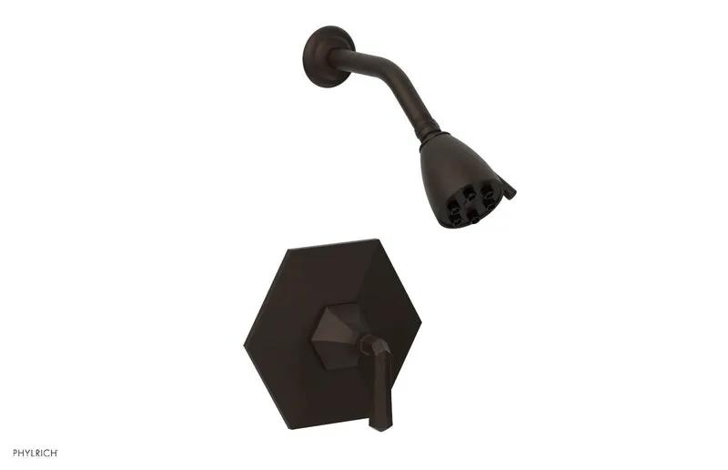 Phylrich LE VERRE & LA CROSSE Pressure Balance Shower Set - Lever Handle by Phylrich