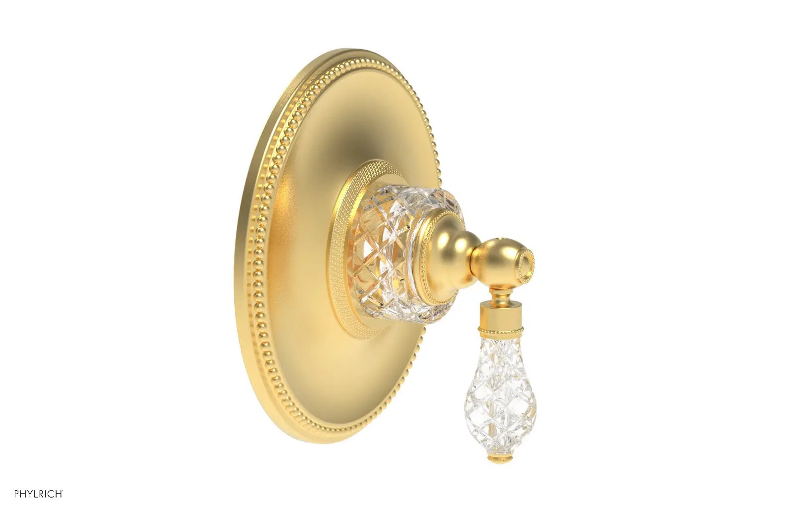 Phylrich REGENT CUT CRYSTAL 1/2" Thermostatic Shower Trim by Phylrich