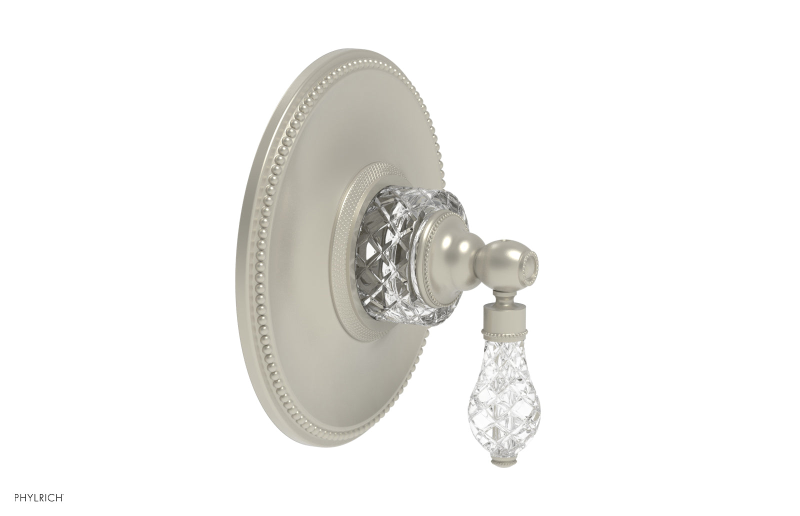 Phylrich REGENT CUT CRYSTAL Pressure Balance Shower Plate & Handle Trim by Phylrich