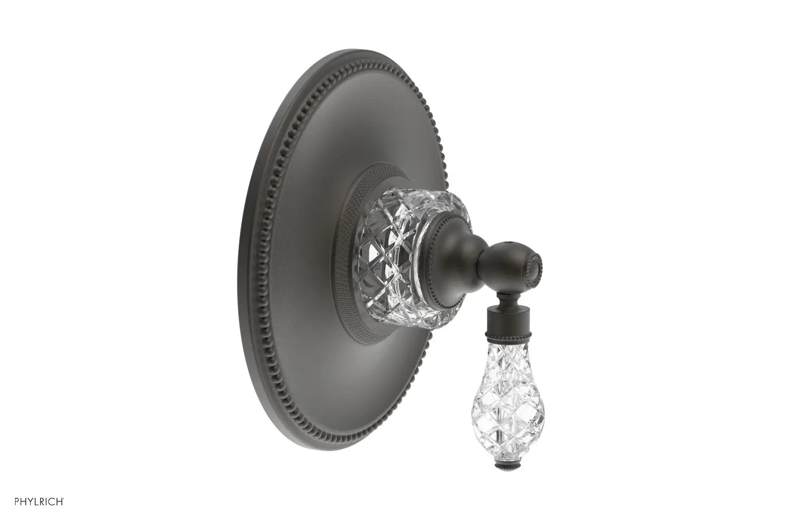Phylrich REGENT CUT CRYSTAL 1/2" Thermostatic Shower Trim by Phylrich