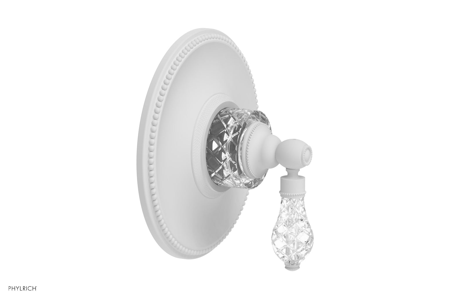 Phylrich REGENT CUT CRYSTAL Pressure Balance Shower Plate & Handle Trim by Phylrich