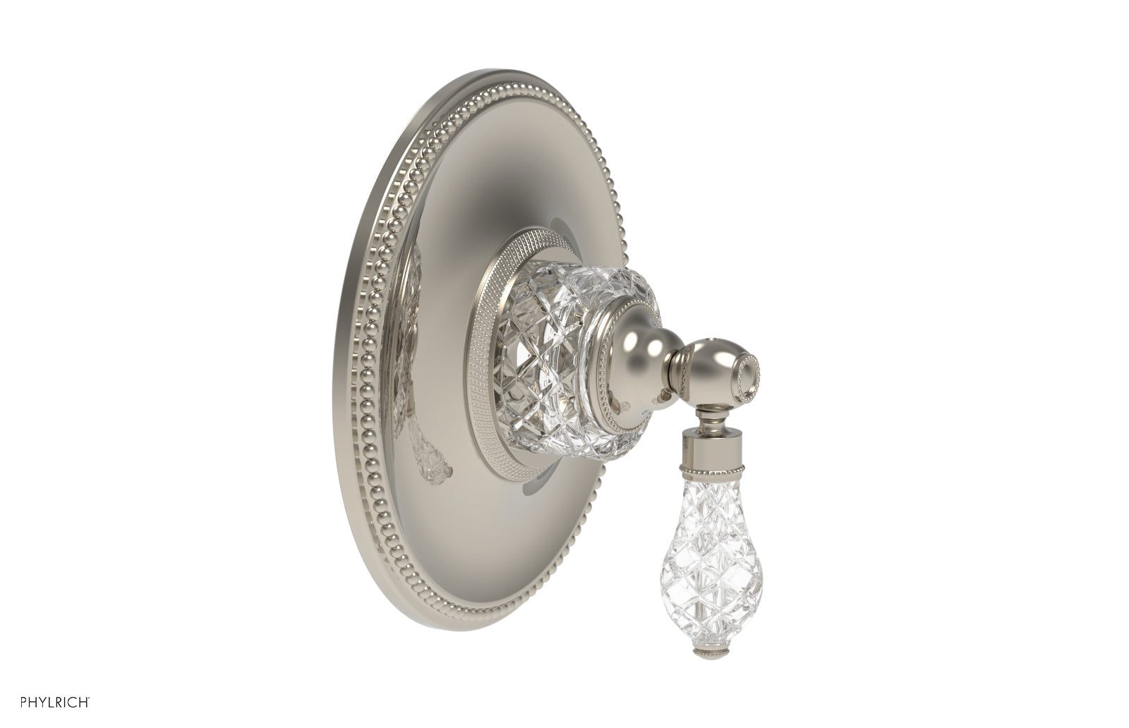 Phylrich REGENT CUT CRYSTAL Pressure Balance Shower Plate & Handle Trim by Phylrich