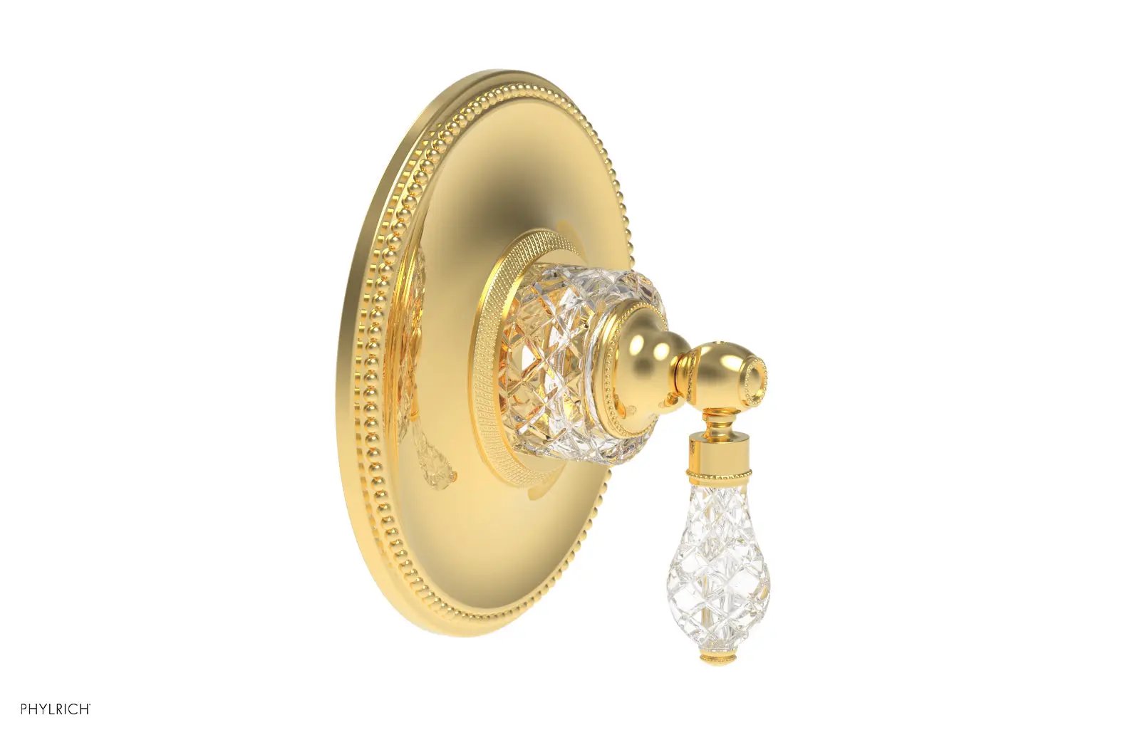 Phylrich REGENT CUT CRYSTAL 1/2" Thermostatic Shower Trim by Phylrich